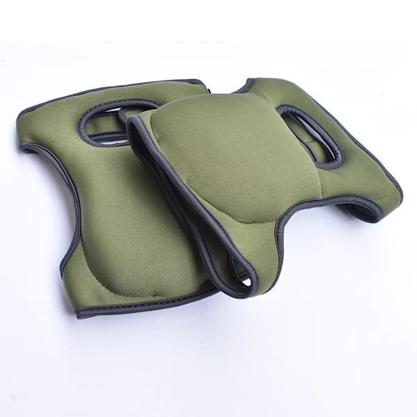 Knäskydd för trädgårdsarbete Mjuka knäskydd i Memory Foam mörkgröna dark green
