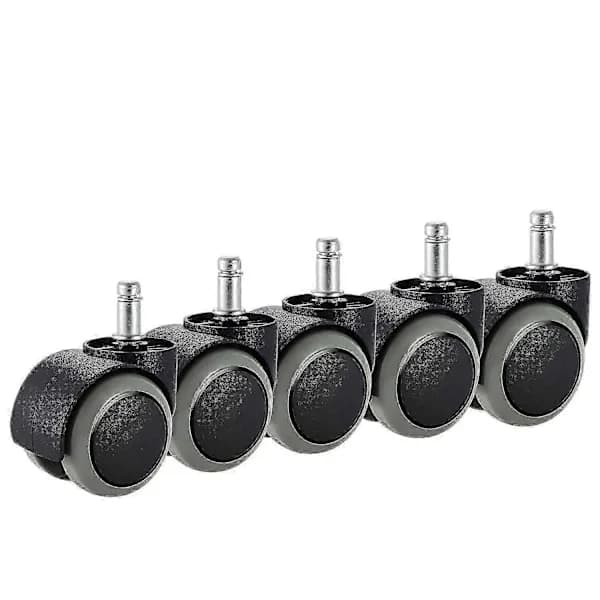 Kontorsstol Hjul, 5-pack, Passar IKEA Stol (10mm x 22mm) Kraftig-FA-