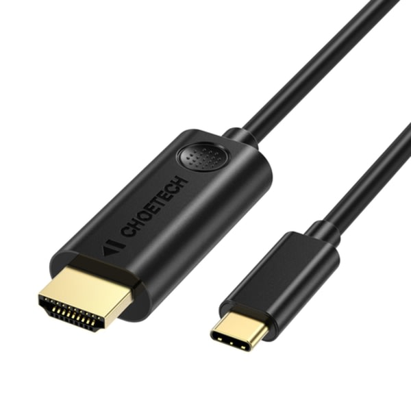 Typ C Thunderbolt 3 USB C till HDMI 4K/30Hz-kabel (10ft/3m) för MacBook Pro iMac Chromebook Pixel Dell XPS-serien Samsung Galaxy Note 20/10/9 svart