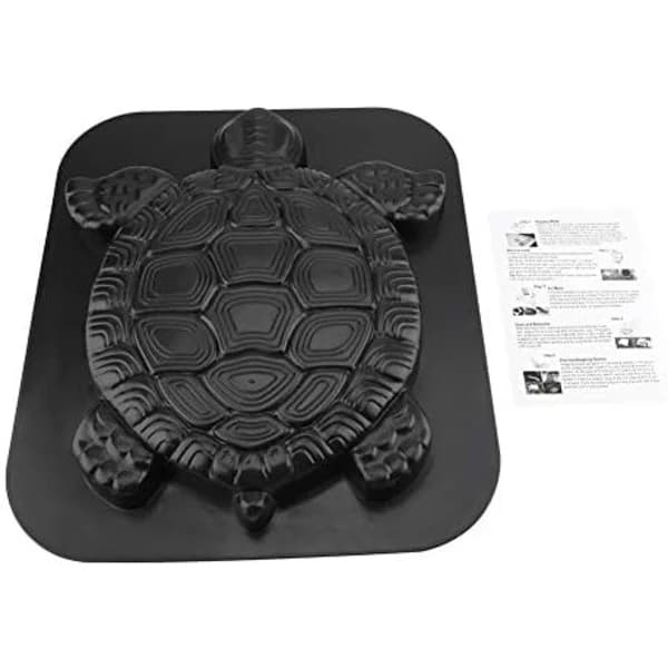 Concrete Slab Mold, DIY Personalized Turtle Stepping Stone Maker Mold Garden Lawn Path Stone Decoration 44*38cm