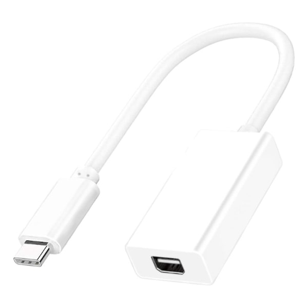 Thunderbolt 3 USB 3.1 till 2 adapterkabel för Windows Mac Os Bh White Betterlifefg