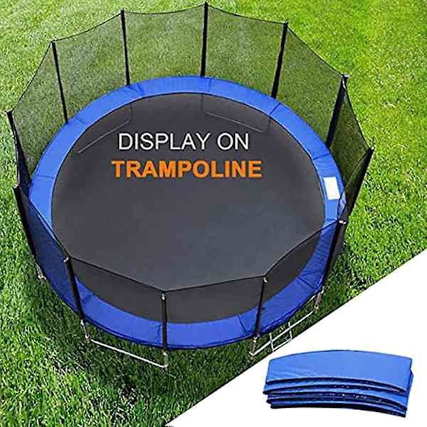 Trampolin skyddande matta Trampolin säkerhetsdyna Rund fjäderskydd Trampolin tillbehör