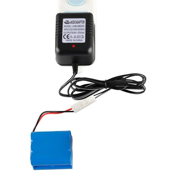 Uppladdningsbar batteriladdare Ni-Cd Ni-MH batteripaket KET-2P kontaktadapter 9,6V 250mA utgång för fjärrkontrollleksaker