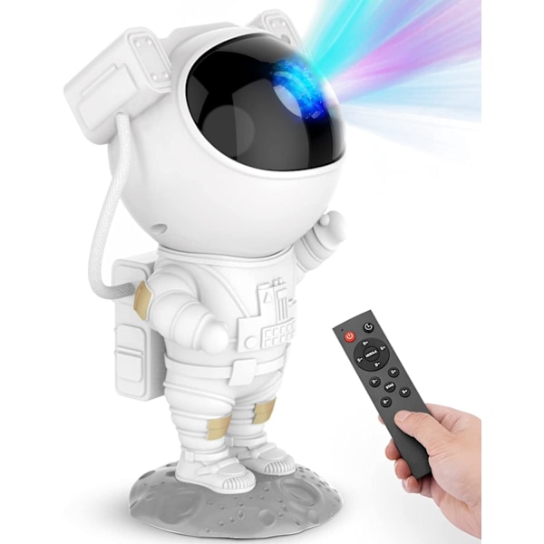 Nattlampa Projektor - Coola Saker Tiktok Trend Artiklar, Galaxy Star Astronaut Rymd Takprojektor, LED-lampa för Sovrumstillbehör Barnrumsdekoration
