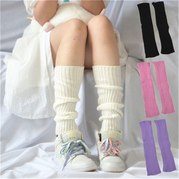 4 par Leg Warmers Kåpe Sokker Pels Ankel
