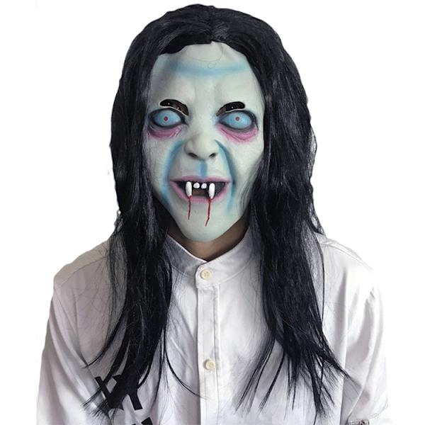 Spökhusmanuskript dödar NPC män och kvinnor mask huvudbonad Halloween rumsflykt spökhus skräckkostym MJ51 K