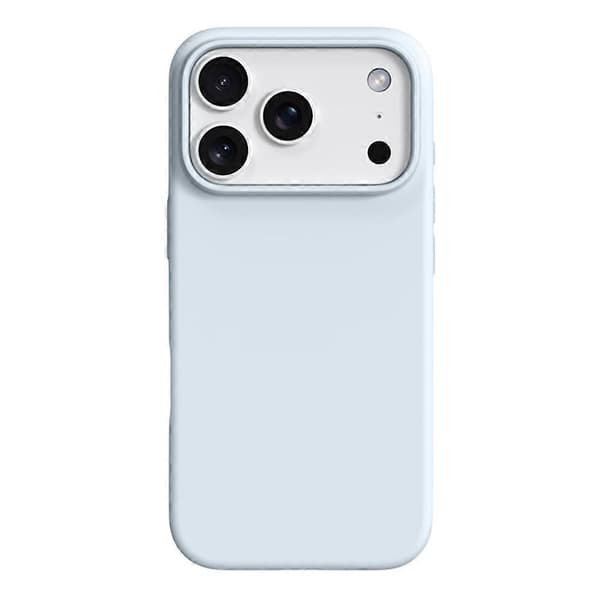 Case for iPhone 17 Pro Max, Ultra-Thin Liquid Silicone + PC, Anti-Scratch Protection, Phone Case with Camera Protection Blue Glacier Blue Blue Glacier Blue