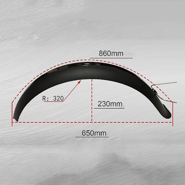 26/20 x40 Pyörän Lokasuojat Fat Tire Mud Guards Lokasuojasarja Lokasuojat BMX Taitettava Lumi E-Bike Pyörä MTB Pyöräilytarvikkeet