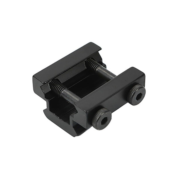 IC 20 til 20 mm Ring Tactical Track Clamp 21 mm Kortspor Jakt Rif Svart