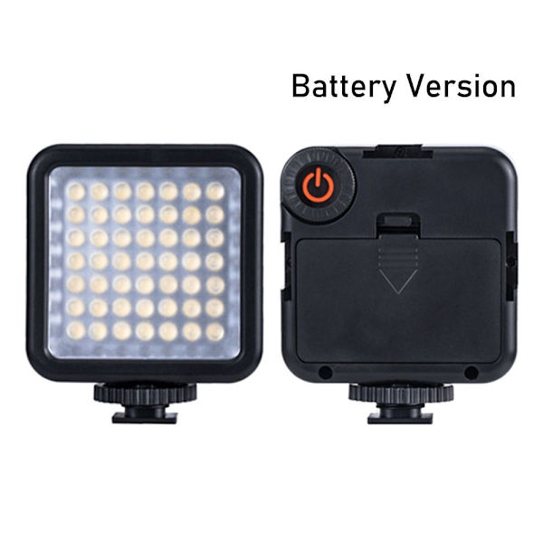 LED Videolys Kameralys BATTERI VERSION BATTERI VERSION Batteri Version Battery Version