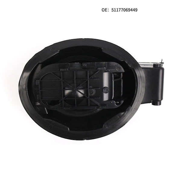 Tanklock för bilbränslepåfyllning, gångjärnsskydd för E81 E87 1-serie 2004-2012, bränsletanklockbas 51177069449