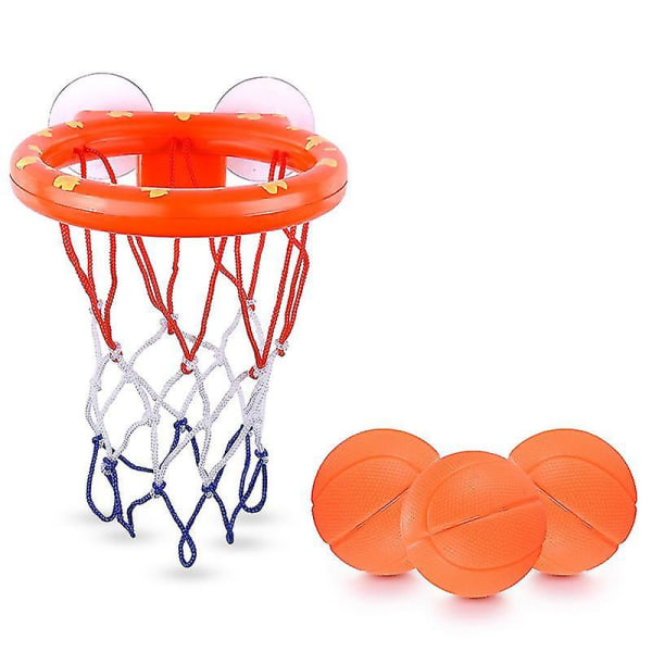 HHL Badkar Basketbåge med 3 bollar Skjutspel Småbarn Baby Present