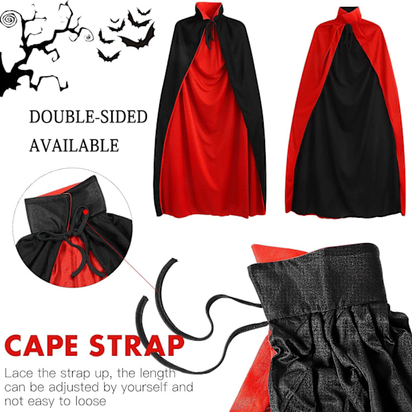 Halloween kappe, kappe cosplay kappe rekvisitter til halloween maske Stand collar 90
