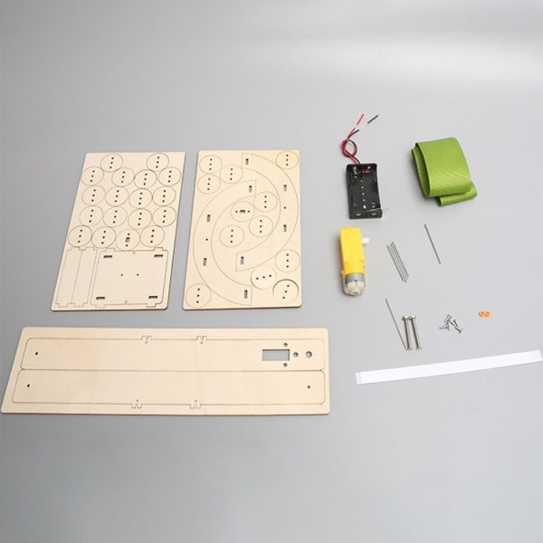 IC Transportbånd DIY Kreativt Selvmonteringsudstyr Undervisning P