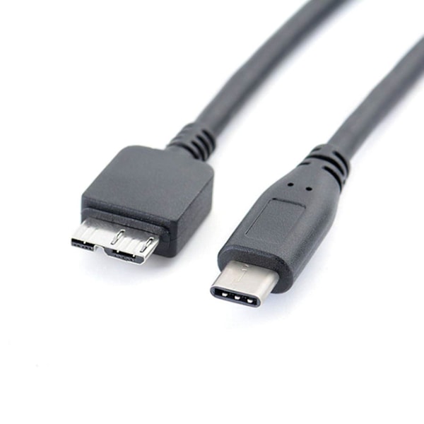 USB 3.0 til Type C-kabel til WD Western Digital Elements bærbar ekstern