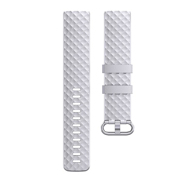 Färgspänne TPU handledsrem för Fitbit Charge 4 / Charge 3 / Charge 3 Se Storlek: L