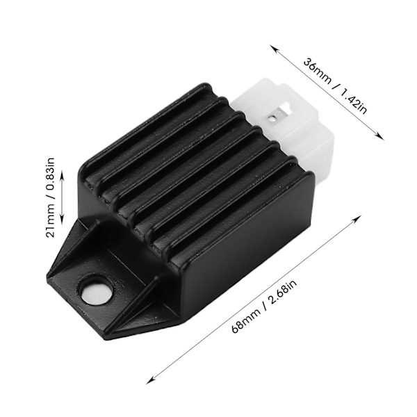 4-takts ATV-tændingssæt: CDI-modul, tændspole, ensretter, startrelæsolenoid - 50cc 70cc 90cc 110cc 125cc