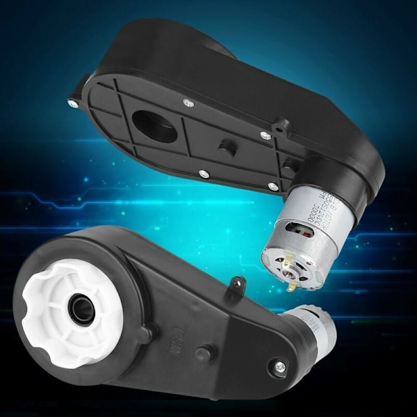 Drivmotor Växellåda Elmotor för Barnbilsleksaker Ersättningsdel (12V 30000RPM)
