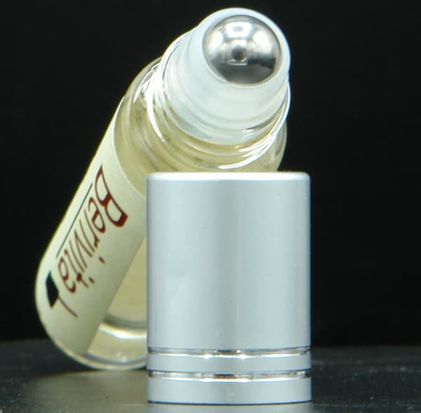 10-pack 10 ml tomma roll-on-flaskor i glas med metallkula för eteriska oljor, parfym och DIY-hudvård, klar med silverlock