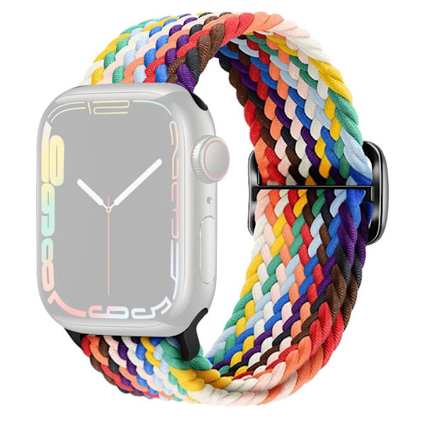 SKALO Flätat tygarmband Apple Watch 38/40/41mm - Fler färger/multicolor