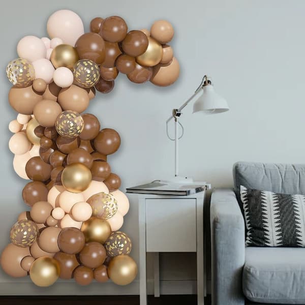 Brun Ballong Garland Bue Kit Naken