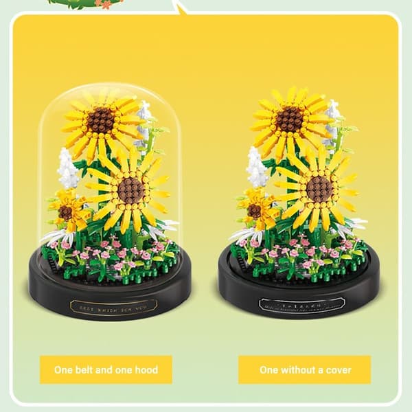 Mikro Byggeklodser Blomsterplante Klodser 03 03 03 3