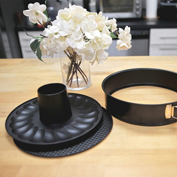 IC Kolstål pumpaform ? 26 cm bakform, med non-stick beläggning, lätt att lossa för saftiga kakor