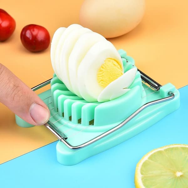Äggskärare Rostfritt Stål GUL Gul Yellow