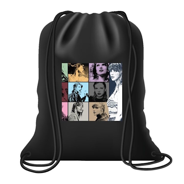 Gymväska Taylor Swift svart black one size