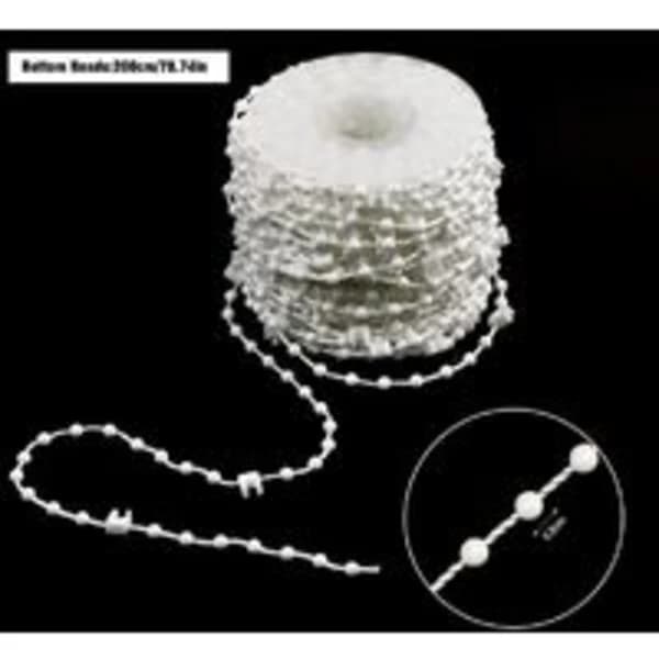 Chain Links 20 Meters Vertical Blind Bottom with 5 Plastic Chain Connectors Chain Locks Vertical Slat Blind Accessories