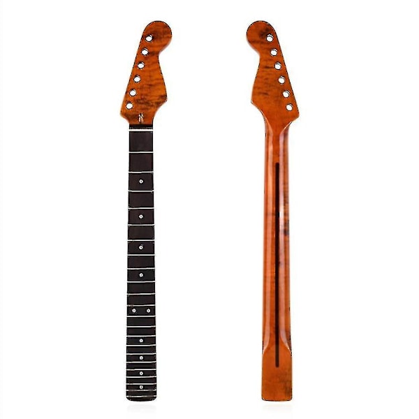 Elgitarrhalsbyte för gitarrhals DIY-delar Byte 22 Rose Wood Fretboard Binding För Tl St Tele Back Center Line