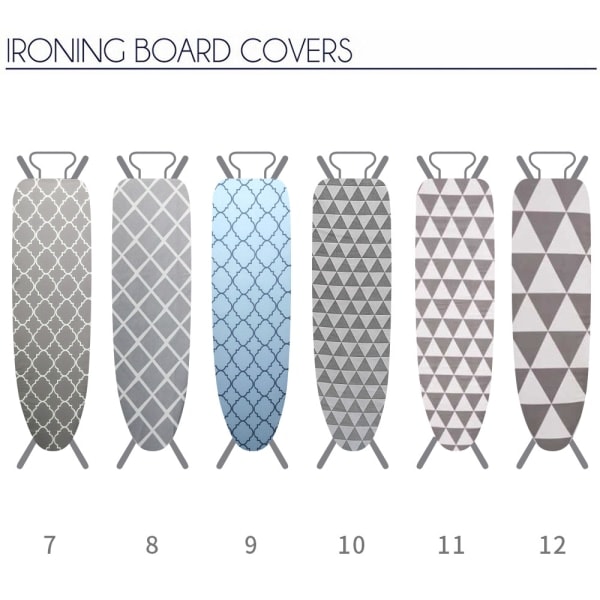 IC Hem Universal Sølvbelagt Vatteret Strygebræt Cover Pad Hea 147*48cm