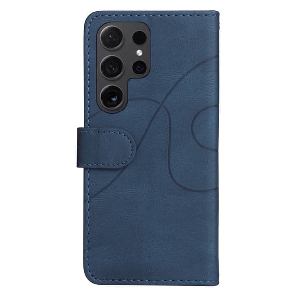 KT Plånboksfodral för Samsung Galaxy S24 Ultra - Blå Blå Blue