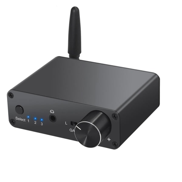 Bluetooth Dac Converter 192khz Digital till Analog Converter med hörlursförstärkare Aac Inbyggd 5.