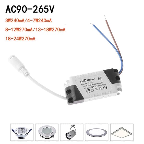 LED driver til panellampe 4-7W 4-7W 4-7W 4-7W