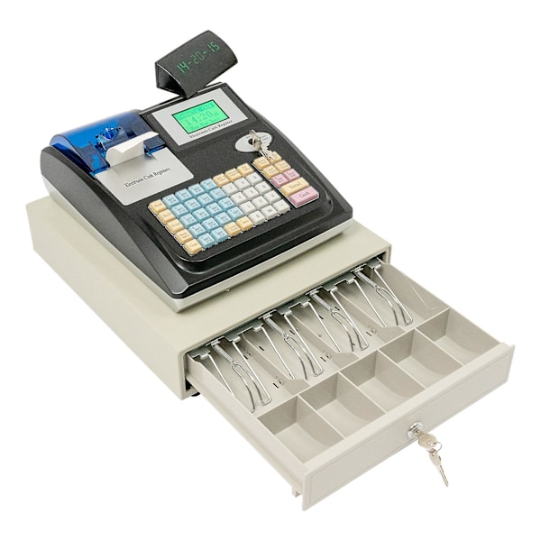 48 Buttons Electronic Cash Register for Supermarket