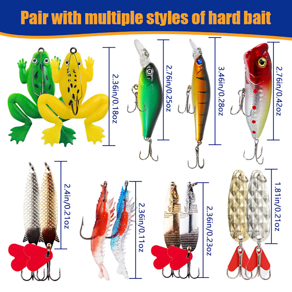 Sex Katter | Julgåva blindbox 24 set hängande räkor våg klättring fiske grupp Amazon jul blindbox 398g 24PCS
