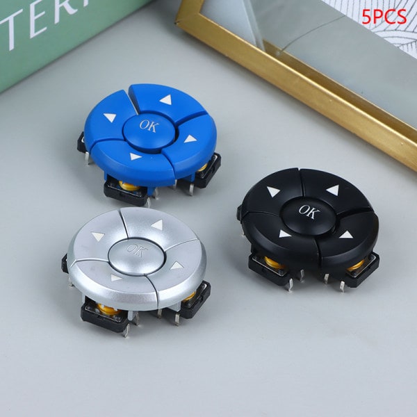 IC 1 setti A14 kansi 5-suuntainen suuntakytkin B3F-4055 mustalla