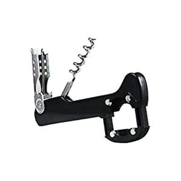 Vinflaske Kapselåbner Boomerang Vinåbner Rustfrit Stål Metal Corkscrew Folieskærer 3 i 1 Vinåbner til Servitører Øl