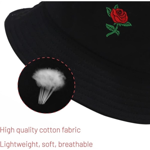 IC Bomullshatt för Kvinnor Män Sommarresor Solskydd Strandhatt, Unisex Utomhus Fiskarhatt