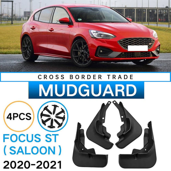 IC Sprutbeskyttelse for bil Ford Focus St 2018-2020 Sprutlapper Stänkskydd