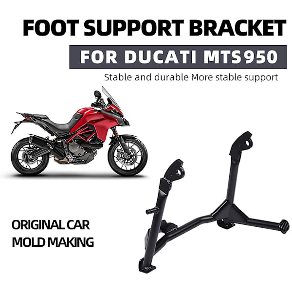 För Ducati Multistrada 950 950s Mts950 Mts 950 S Tillbehör Mitten Stöd Fot Center Central Parkeringsstöd Fäste