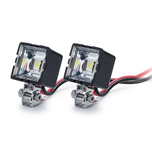 Nya Rc Car Led Lights Strålkastare Spotlight Kompatibel med 1/10 Rc Crawler Traxxas,a