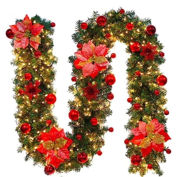 IC Julekranse Juleguirlande Juleguirlande med Rod