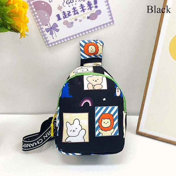 Barnväskor Mini Bröstväska SVART svart black