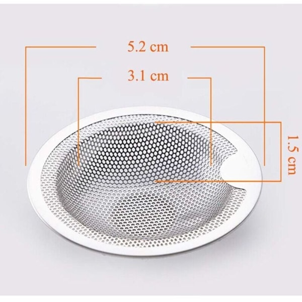 Diskho Sil i Rostfritt Stål Tvådelat Set (5 CM)..DEBUNS