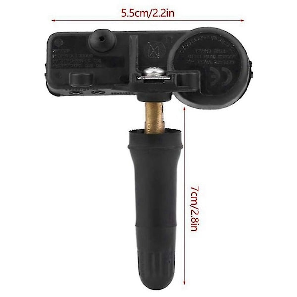 56029398ab Däcktrycks Tpms Sensor 433mhz För Ram 1pc