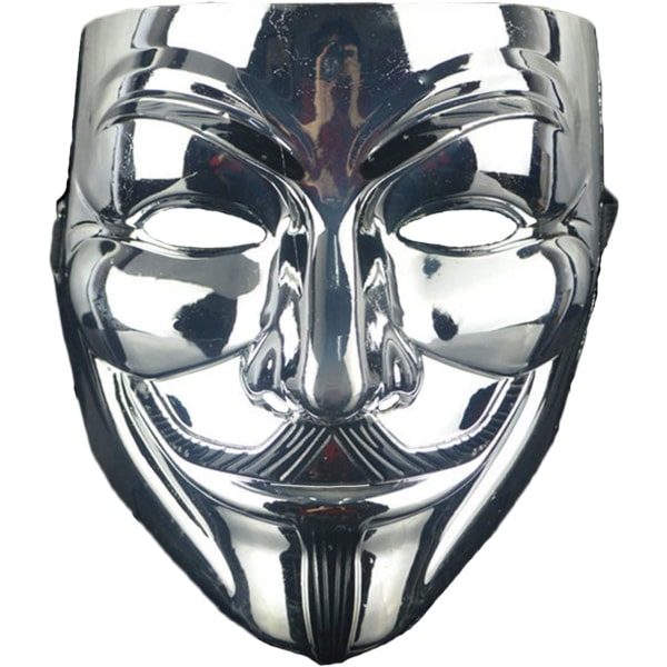 IC 4-pack Halloween V för Vendetta Mask Set, Anonyma masker, Fest, World Book Week, Halloween Kit