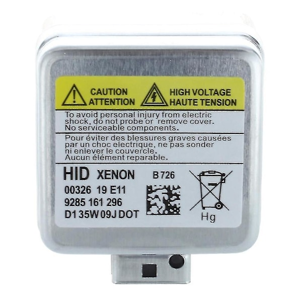 D1s Xenon-strålkastarlampa 35w 6000k 12v DC för bil (2-pack)