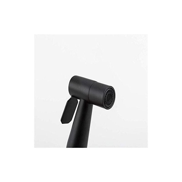 Dusjhode Svart Bidet Baderom Håndholdt Dusj Bidet Toalett Sprøyte Hygienisk Bidet Dusj Høyt Trykk Veggmontert Kran Økonomisk Men Robust